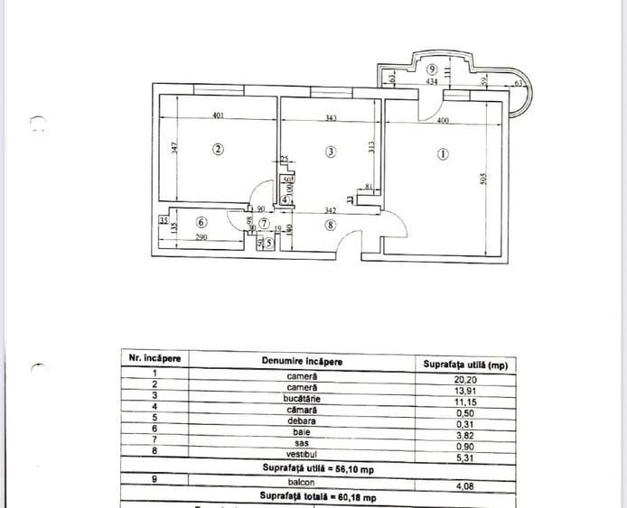 Vanzare Apartament 2 Camere Intre Nerva Traian si Mall Vitan - Poză 7