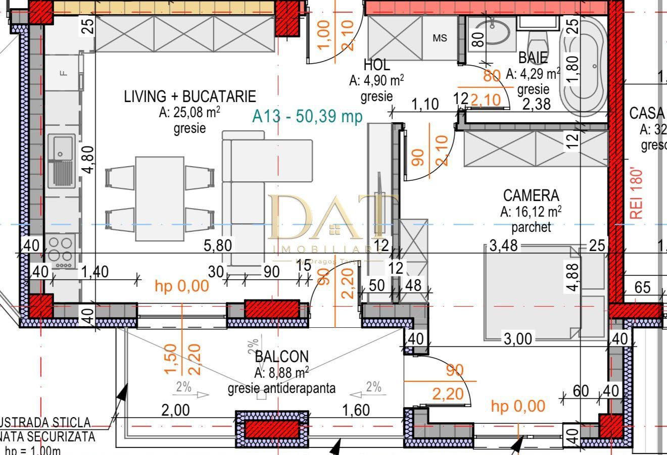 0% Comision | Apartament 2 camere | 50,39 mp | bloc nou | Terra Garden - Poză 1