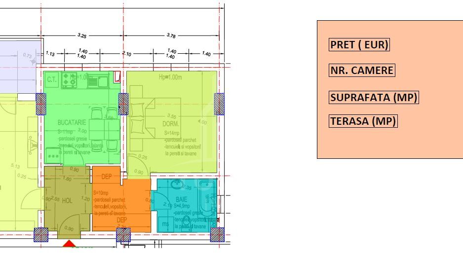 Apartament 2 camere de vânzare | Zona Cireșica-Sibiu - Poză 2