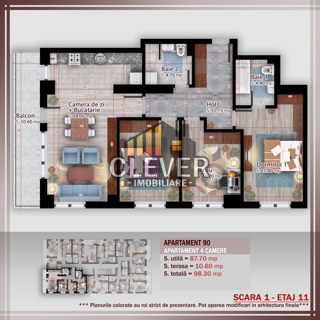 Theodor Pallady Sector 3 Apartament 4 camere Modern - Poză 1