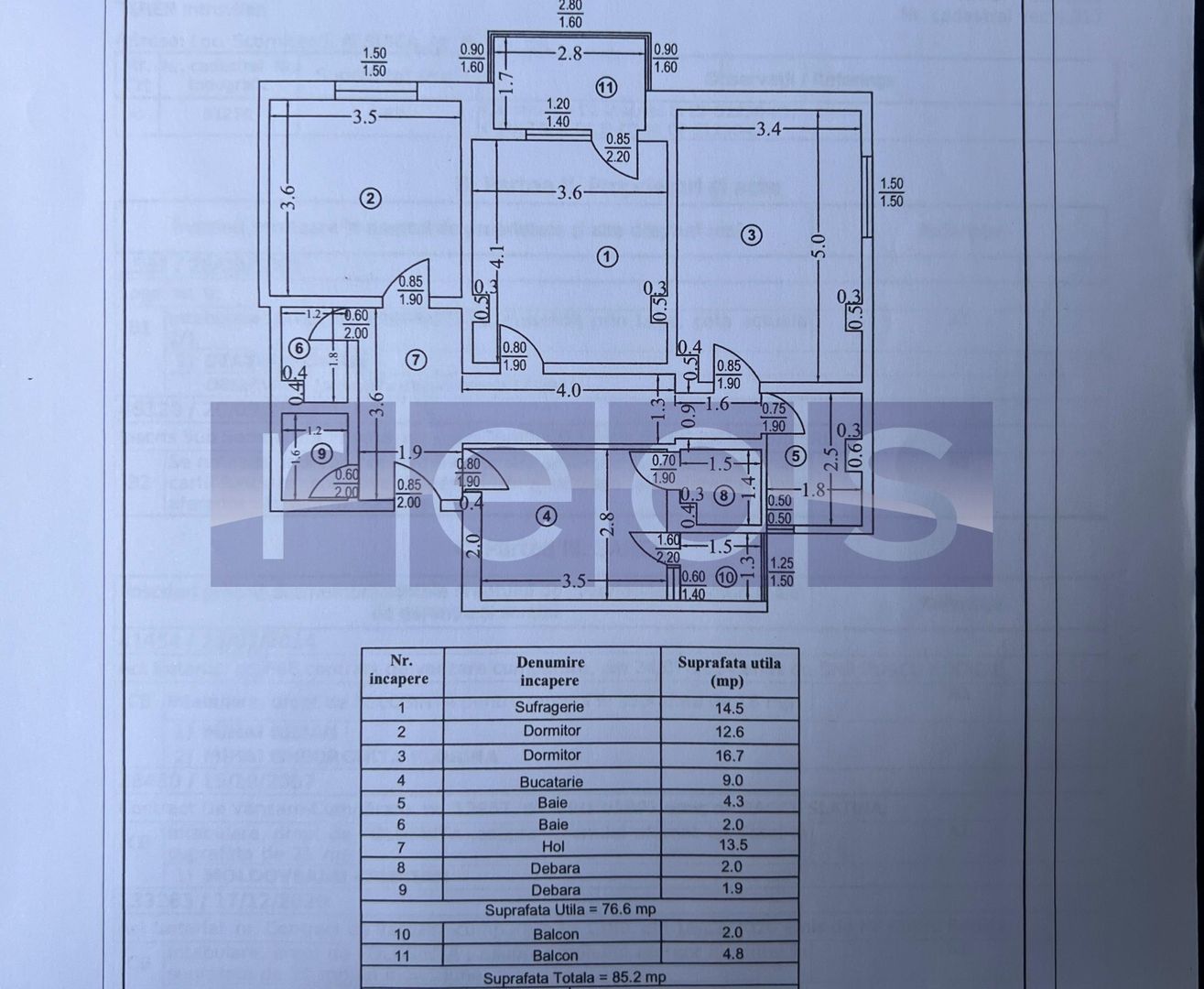 De vânzare apartament 3 camere – Decomandat - Aleea Suica - Poză 8