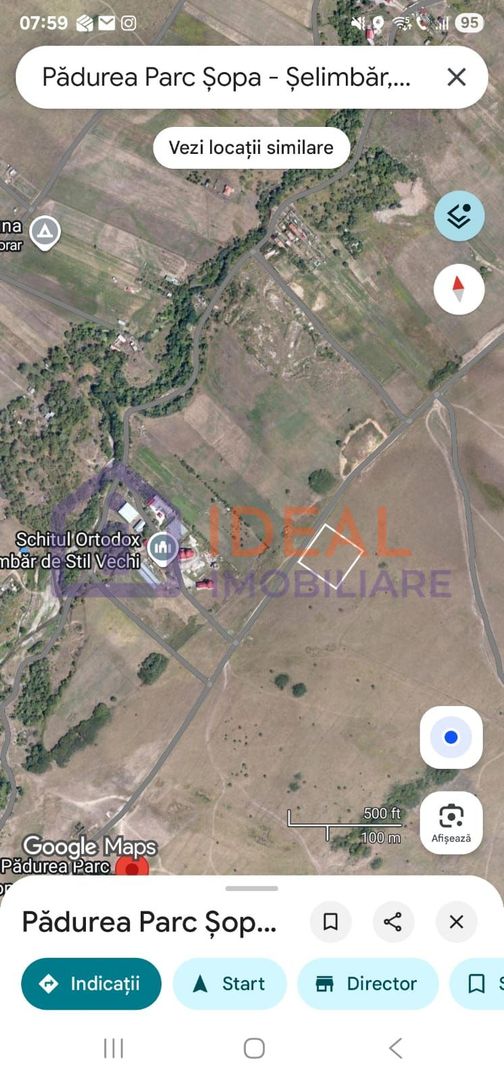 Teren de 1.650 mp – deschidere generoasă la drumul spre Pădurea Șopa, Șelimbăr - Poză 1