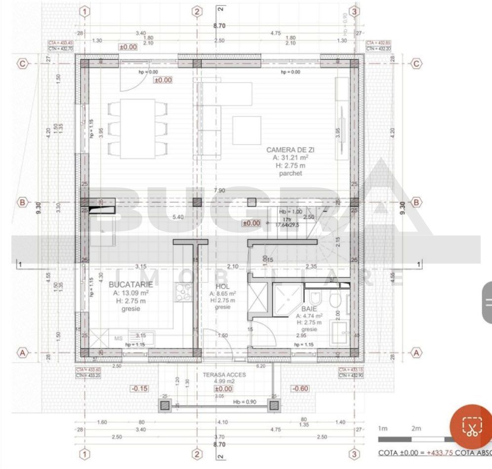 Casa individuala 120 mp, teren 450, zona Dezmir - Poză 6