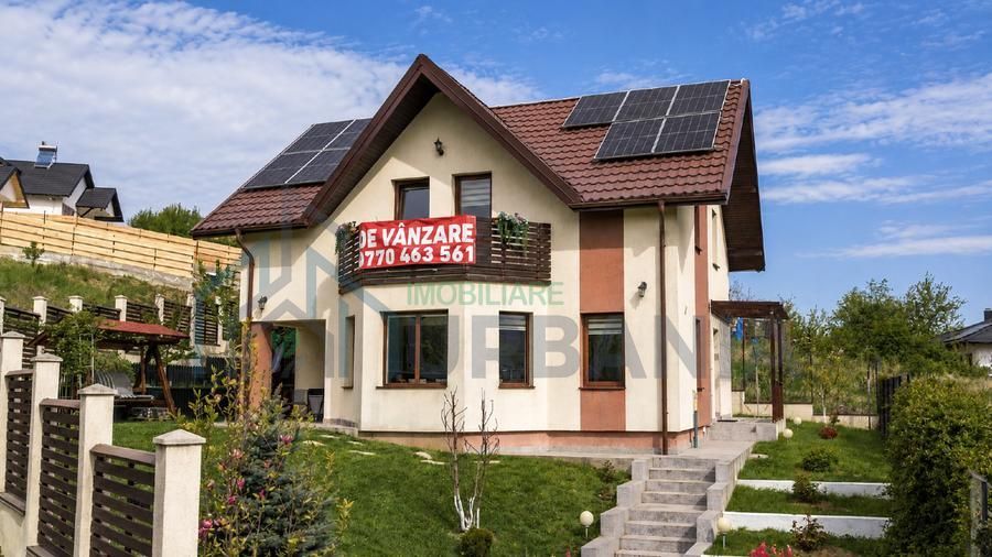 Casă 4 camere, Bucium - Bârnova, sistem fotovoltaic, grădină - Poză 1