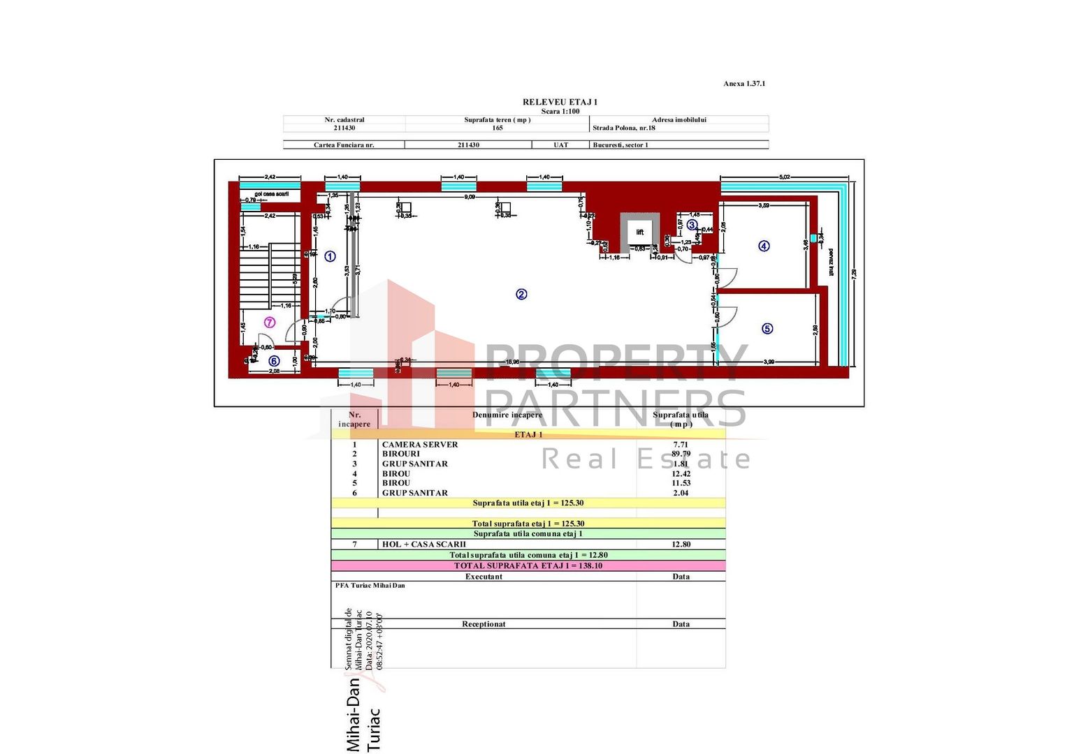 Cladire de birouri  Str. Polona - Str. Mihai Eminescu - Schiță 8