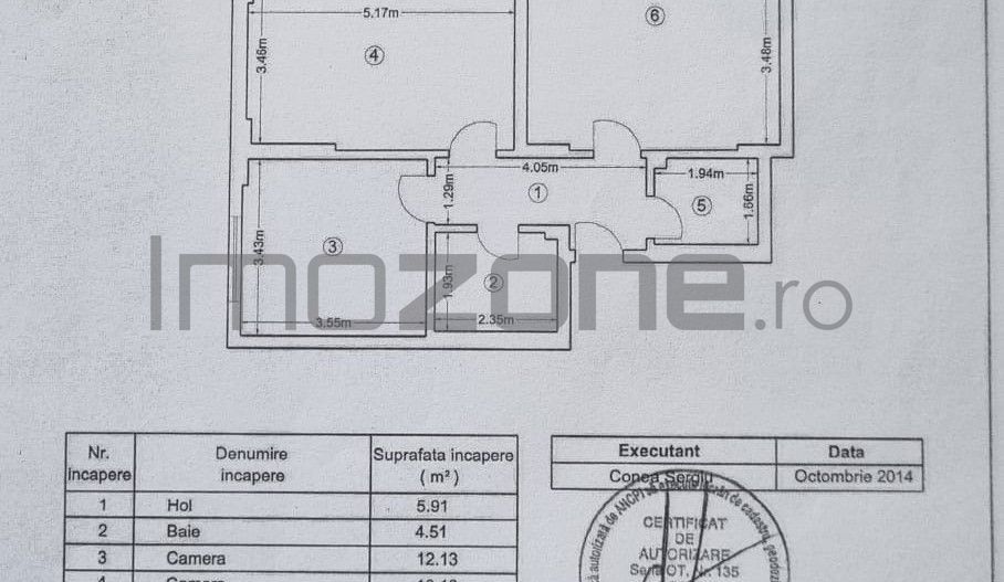 Drumul Taberei - Cartierul Latin, 3 camere, 2 bai, mobilat si utilat! - Schiță 24
