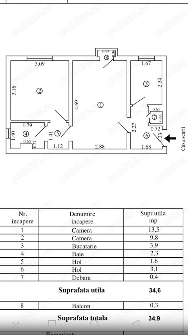 Apartament 2camere, micro38 - Poză 9