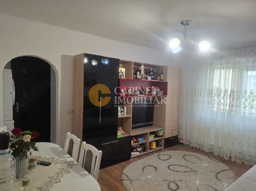 3 camere, Gradinari, et.3/4, mobilat, bloc 1978! - Poză 2