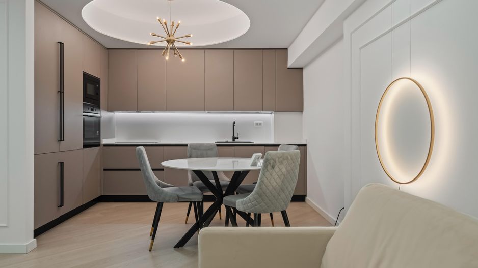 DE VANZARE APARTAMENT 3 CAMERE MOBILAT UTILAT CORTINA NORTH - Poză 4