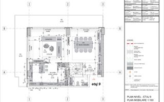 Penthouse I etaj 8-9-10 I terasa 100 mp I 225 mp utili I Zagazului - Schiță 1