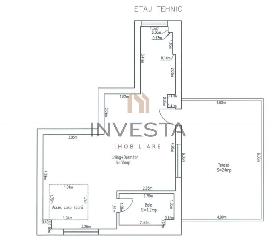 Penthouse 4 camere / 110/ mp utili cu panorama spre Lac! - Poză 13