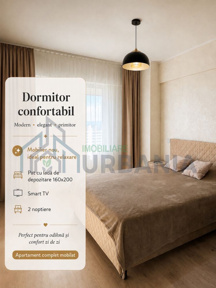 Apartament 1 cameră, 47 mp – Royal Town, Iași | Bloc nou 2026 | Disponibil pentru închiriere - Poză 4