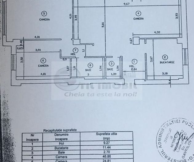Apartament 3 camere - 120mp - Tatarasi - Poză 19