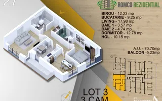 3 CAM. IN PROIECTUL PREMIUM ROMCO - Poză 14