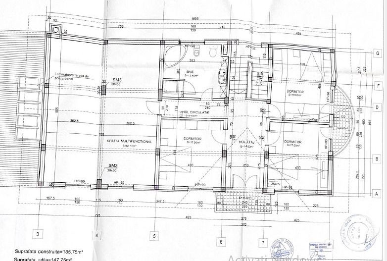 Vila in constructie  2300mp teren Moara Nica - Poză 14