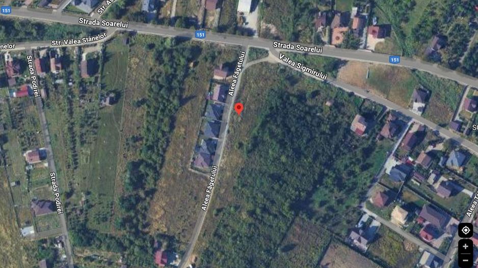 teren intravilan - Aleea Fagetului - 680 mp + 87 mp drum de acces - 5700 Euro/Ar - Poză 2