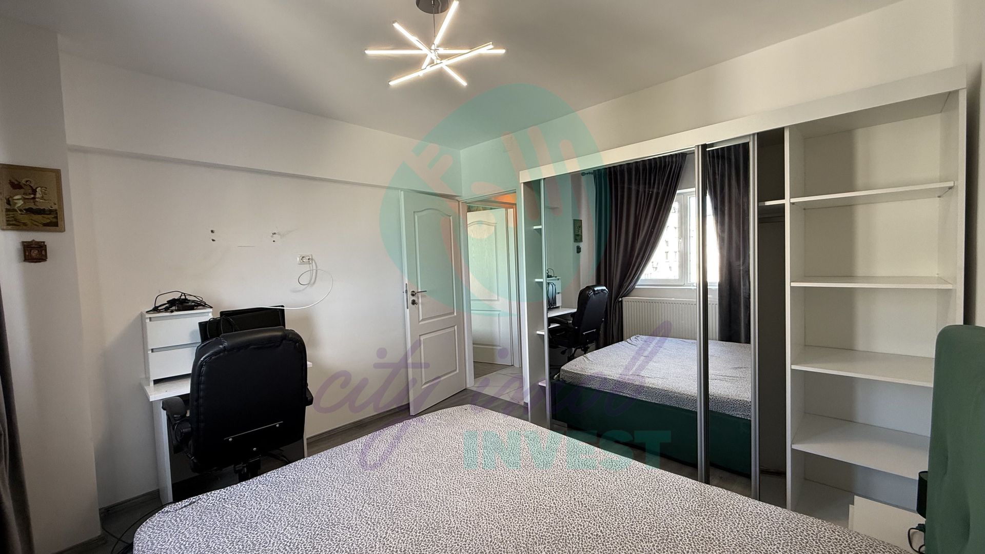 4 camere renovat | Militari – Apusului | Centrală, mobilat - Poză 11