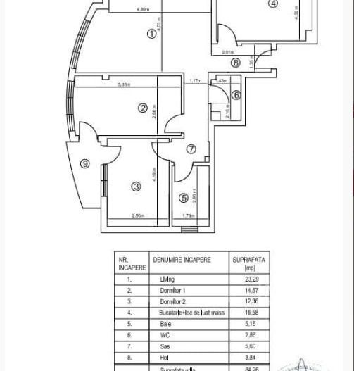 Apartament spațios cu 3 camere și 2 parcări subterane, în Gheorgheni - Poză 18