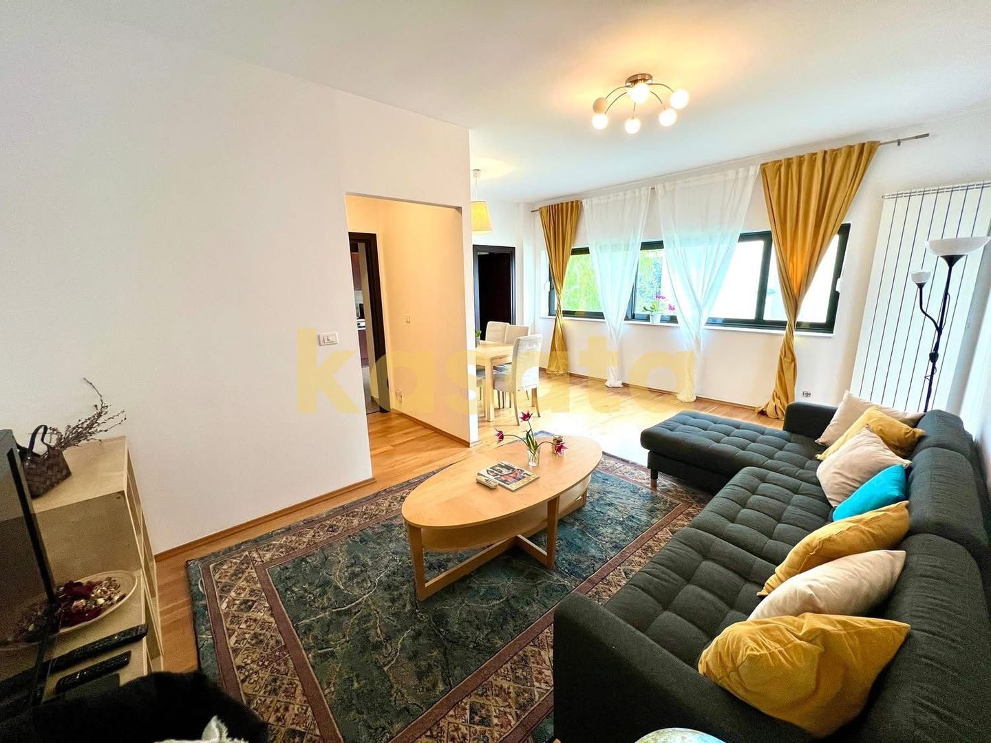 3 camere premium cu balcon generos | Natura Residence Băneasa - Poză 1