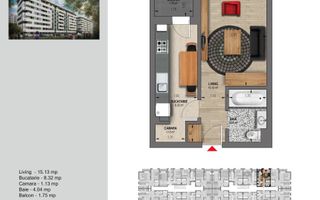 Apartamente Studio 2 Camere Militari Weiner 12 Direct Dezvoltator - Poză 5