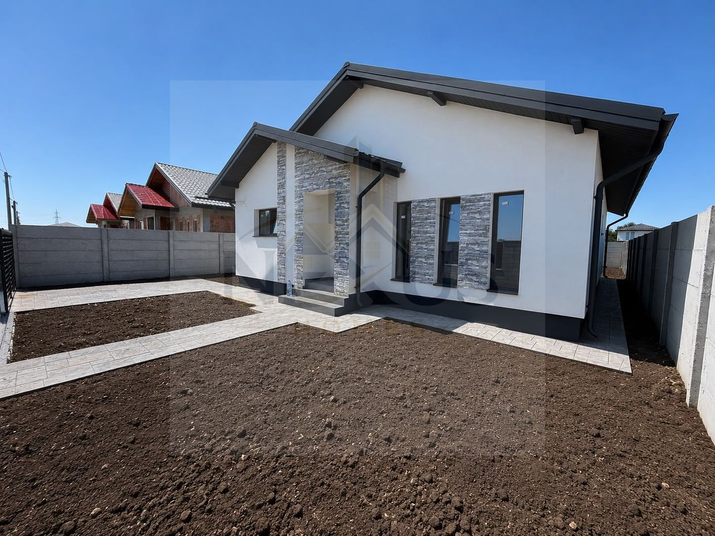 Comuna Berceni - Casa individuala | 4 camere - Teren 420 mp - Terasa - Poză 2