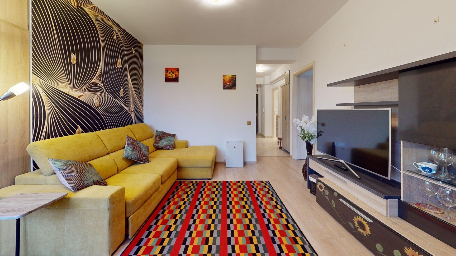 Apartament 3 camere decomandat, mobilat complet, vedere Parc Bazilescu - Poză 23