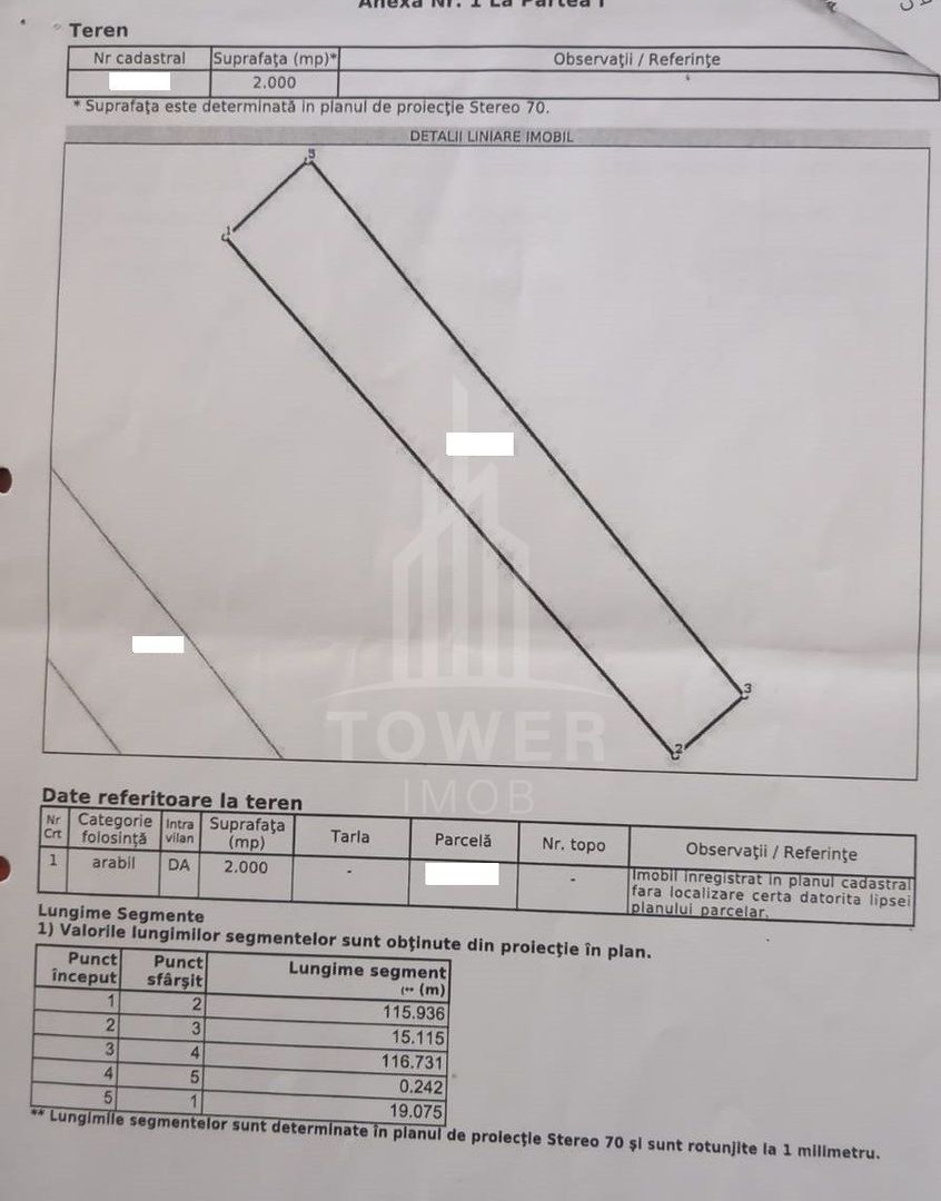 Teren intravilan 2.000 mp | Zona Câmpșor-Sibiu - Schiță 4