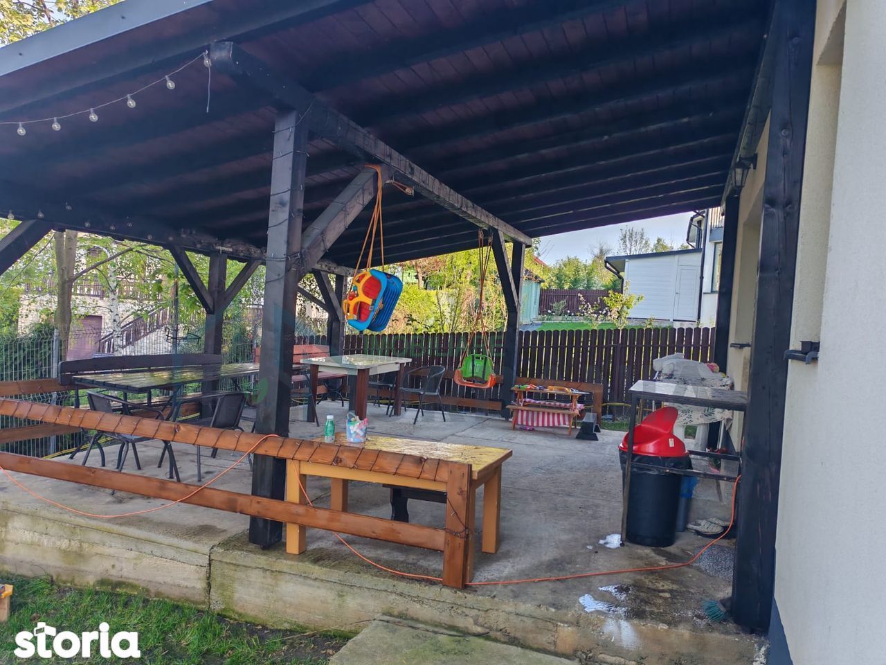 Vilă 4 camere, 2 băi, teren 488 mp, asfalt, canalizare – Bârnova - Poză 6