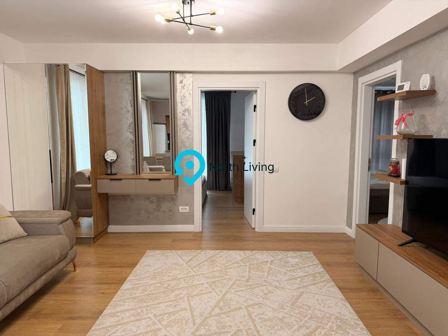 Apartament 3 Camere | Mobilat Utilat | Complex nou | Paza 24/7 - Poză 2