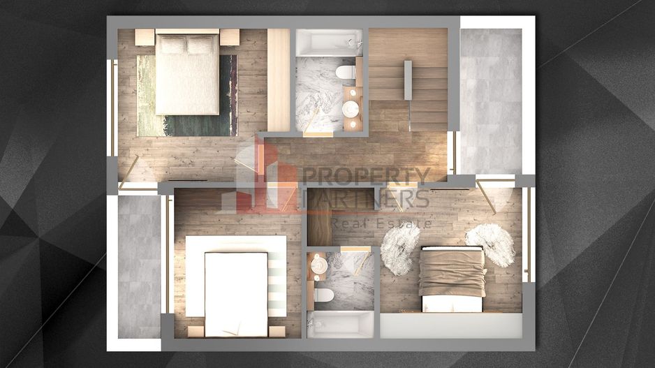 Smart house in Willow Residence, Voluntari. C12A - Schiță 18