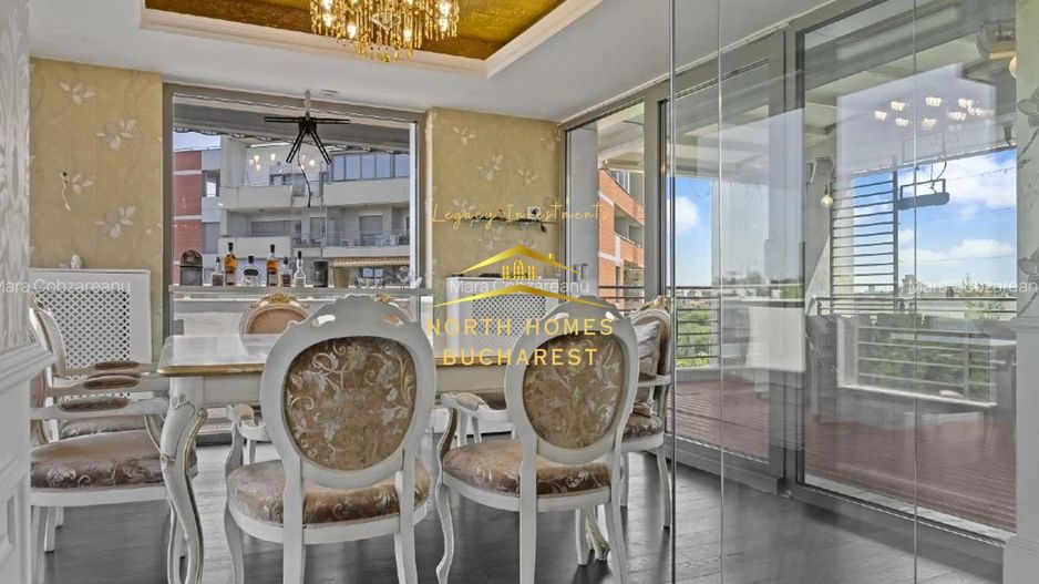 Penthouse 4 camere Green Lake Sisesti + 2 locuri de parcare! - Poză 2