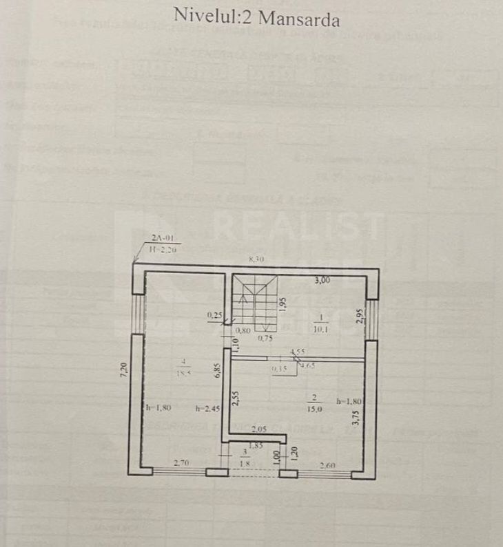 Vânzare, casă, 2 camere, str. Eremei Stratan, Durlești. - Poză 20