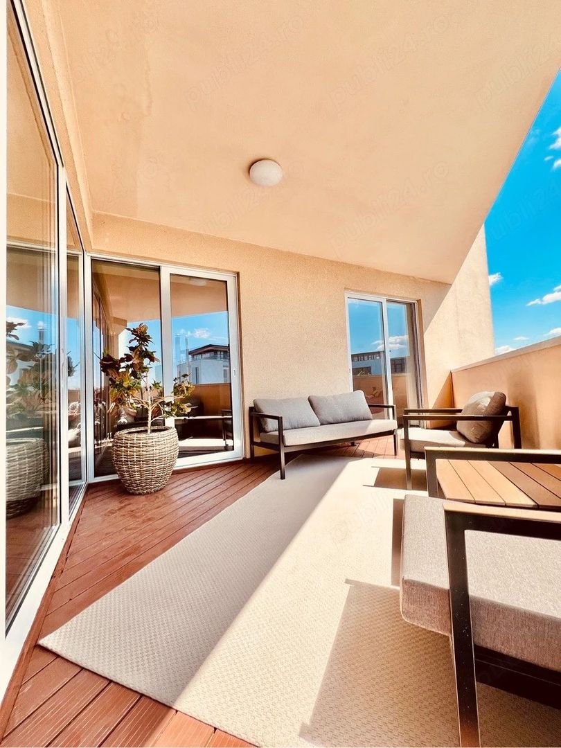 Apartament premium de închiriat, cu terasă panoramică și acces SPA - Poză 8