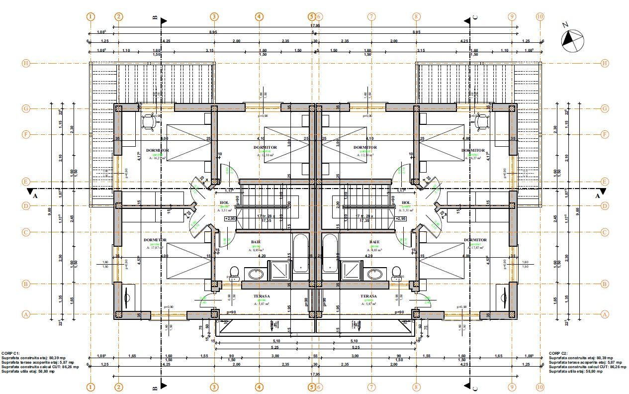 Duplex 5 camere Dezmir - Poză 4