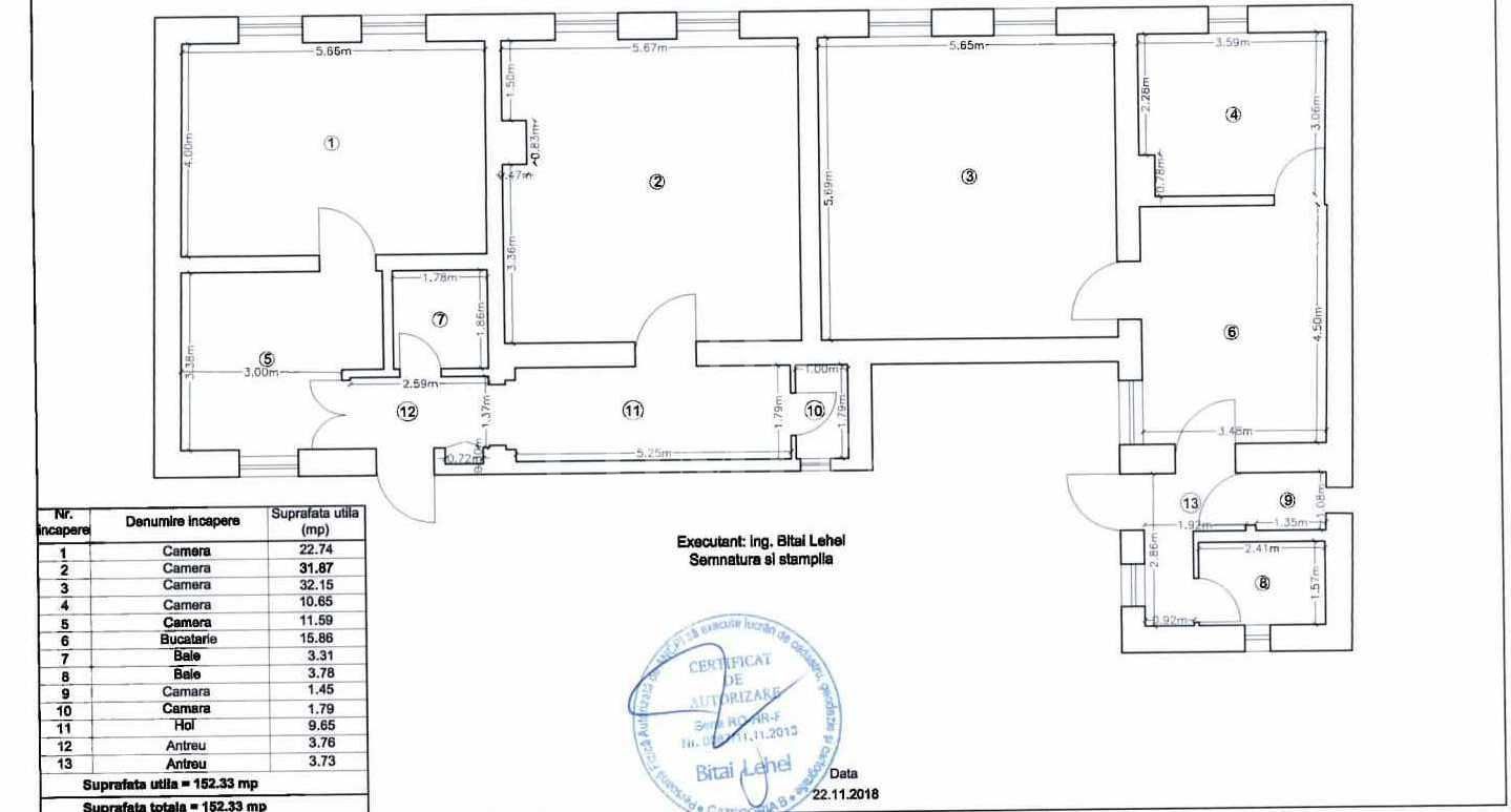 Spațiu comercial de închiriat | Zonă semicentrală | B-dul 21 Decembrie - Schiță 3
