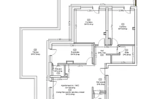 0% comision Penthouse 3 camere | Orientare Vest | Seasons - Schiță 14