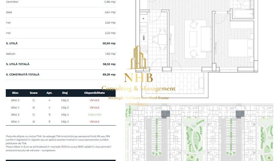 Apartament de 2 camere, ansamblu premium, constructie noua, Comision 0 - Poză 15