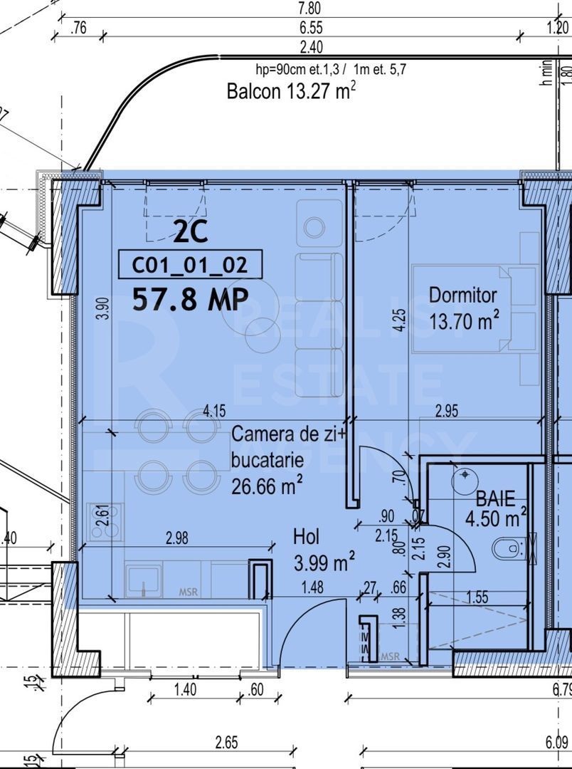 Vânzare, apartament, 2 camere, complexul One Lake District, București - Poză 5