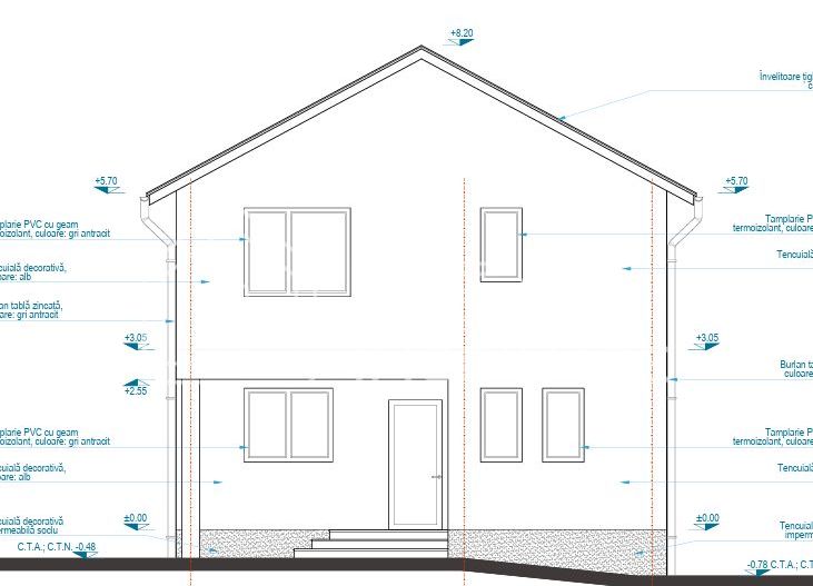 Casă individuală de vânzare în Șelimbăr – Cartierul Tineretului – 110 mp utili – - Poză 3