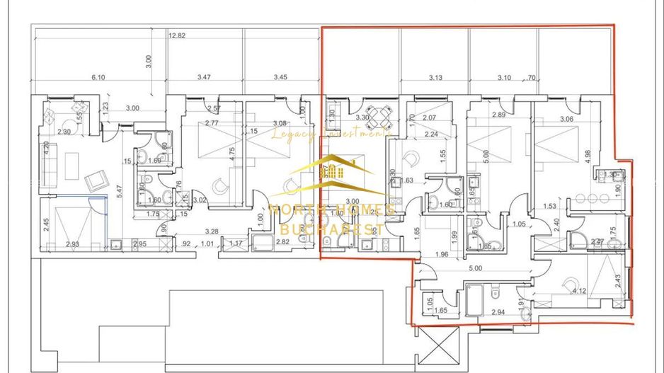 Apartament generos, 4 camere, terasa si doua locuri de parcare, Piata Victoriei - Poză 2