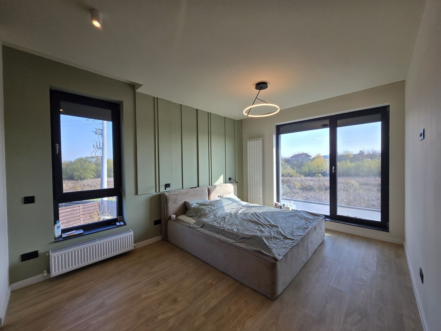 Casa noua 151mp curte 1000m Frumusani mobilata lux -langa Lac/Primarie - Poză 8