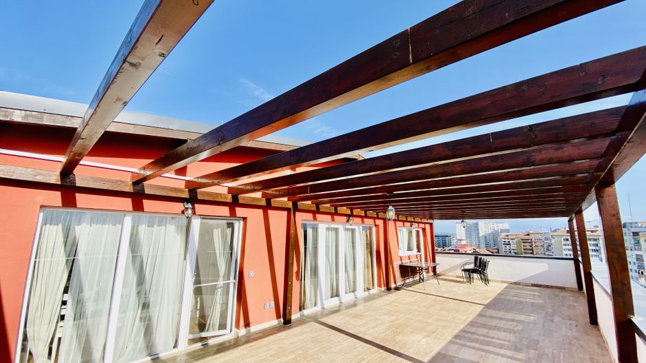 Penthouse confort lux,mobilat, utilat, garaj subteran, aer conditionat - Poză 13