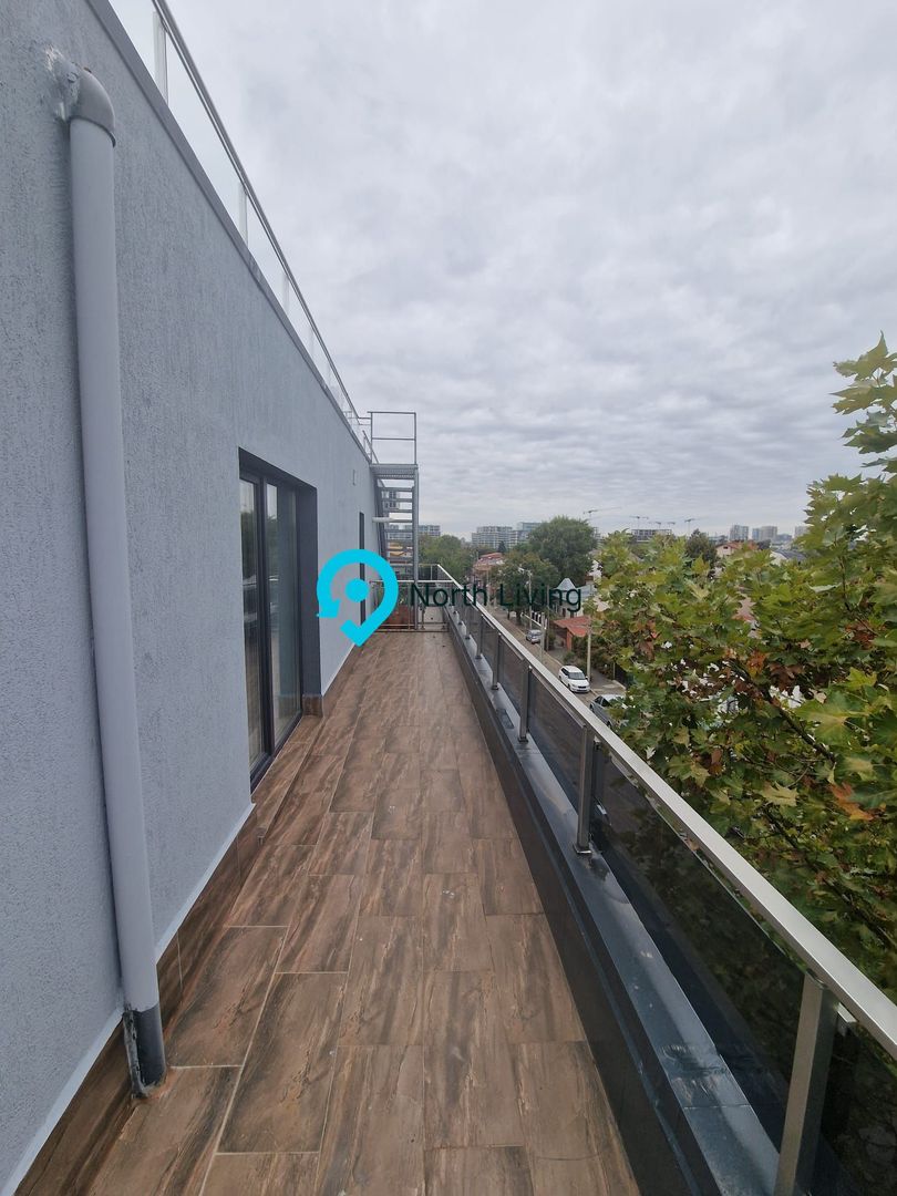 Apartament cu terasa, 99 mp, zona Andronache, mobilat complet - Poză 10