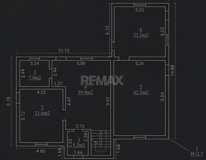 Casă de vânzare, Obileni, Hîncești ,185 m² ,16 ari, 2 garaje - Schiță 28