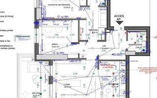 RARITATE  Cotroceni  3 camere , 105mp, finalizat 2024, terasa cu view superb - Poză 13