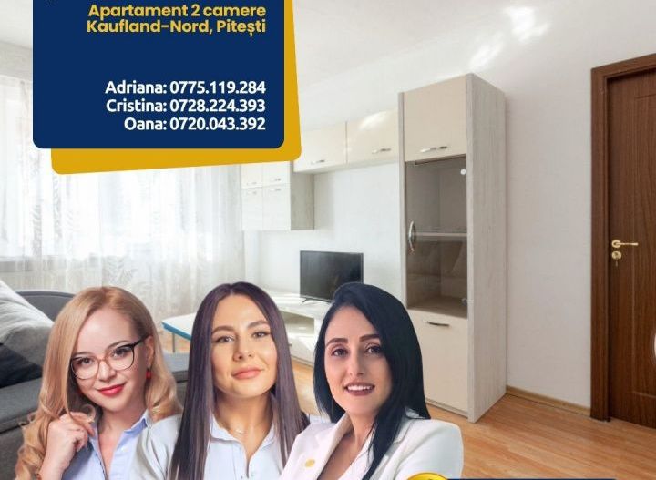 2 camere la pret de garsoniera – Kaufland Nord - loc de parcare - Poză 1