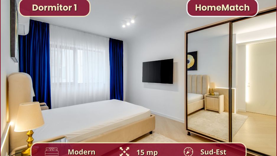 Cortina North || 3 camere || Finisaje de lux || Parcare || Comision 0% - Poză 6