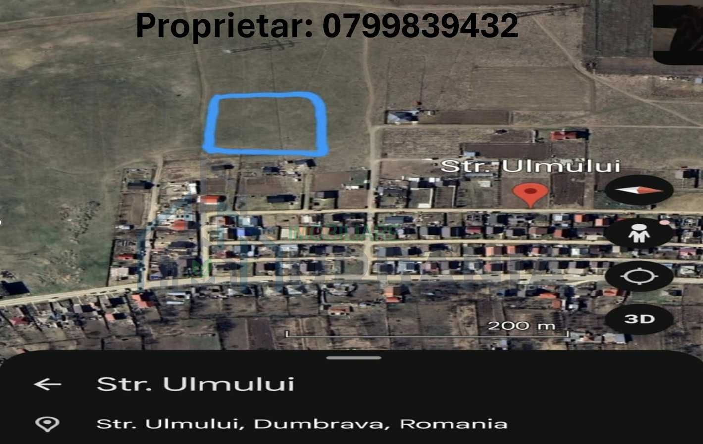 # - Teren intravilan 954 mp – Dumbrava, Iasi. - Poză 3