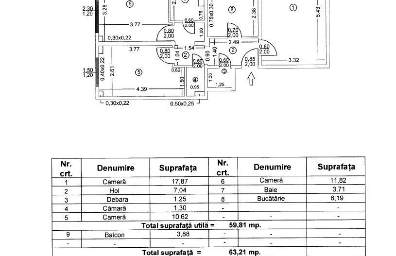 3 Cam Militari–Lujerului-Metrou-Parc Tudor Vladimirescu - De renovat - Schiță 17