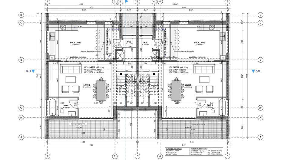 Casa moderna spatioasa, teren de 350 mp, Sura Mica - Sibiu - Schiță 21
